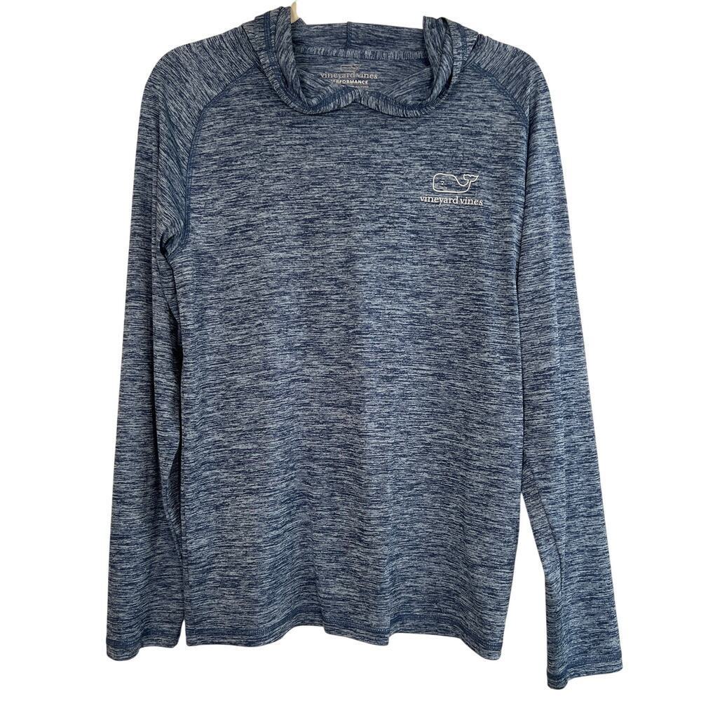 Vineyard Vines Performance Hooded Pullover Blue XS